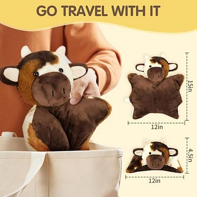 Cute Cow Plush Pillow