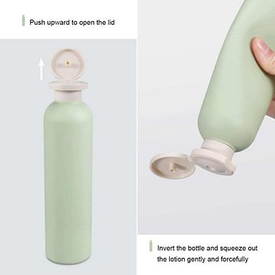 Mini Travel Bottles with Flip Cap