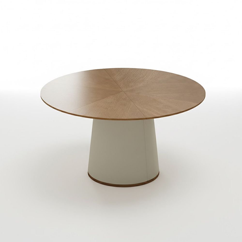 59.05-Inch Modern Round Dining Table With Stylish Base For Elegant ...
