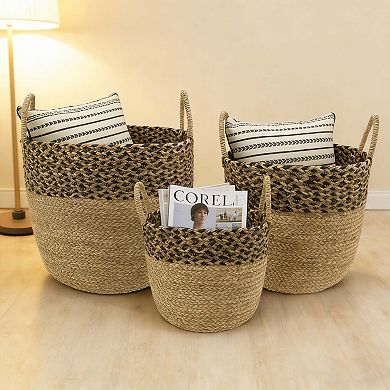 Sonoma Goods For Life® Small Seagrass Braided Basket