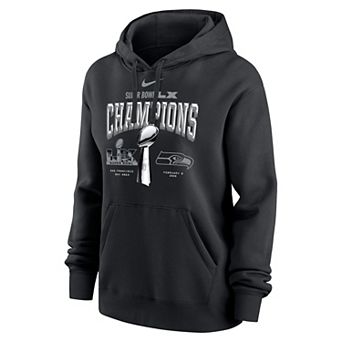 Women's Nike Seattle Seahawks Super Bowl LX Champions Locker Room Trophy Collection Hoodie