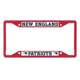 WinCraft New England Patriots Metal License Plate Frame
