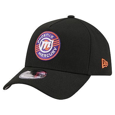 Unisex New Era Black Phoenix Mercury Core Logo A-Frame 9FORTY Adjustable Hat