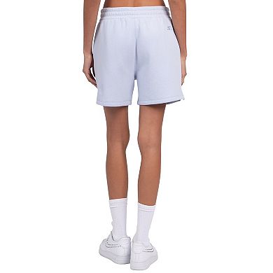 Women's Starter Pastel Blue Los Angeles Rams Travel Pastels Fleece Short