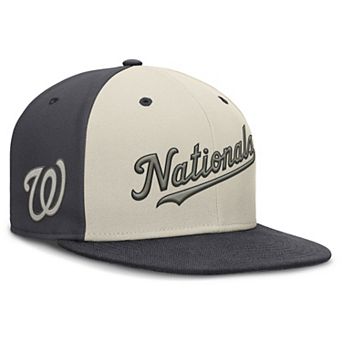 Men's Nike Cream Washington Nationals Dri-FIT True Fitted Hat