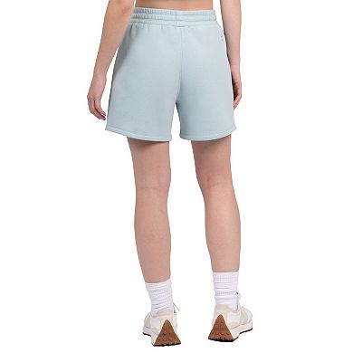 Women's Starter Light Blue Boston Celtics Pastel High Waisted Shorts