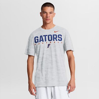 Men's Nike White Florida Gators Dugout Velocity Dri-FIT T-Shirt