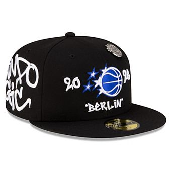 Men's New Era Black Orlando Magic 2026 NBA Global Games Berlin 59FIFTY Fitted Hat