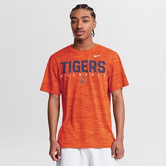 Men's Nike Orange Clemson Tigers Dugout Velocity Dri-FIT T-Shirt