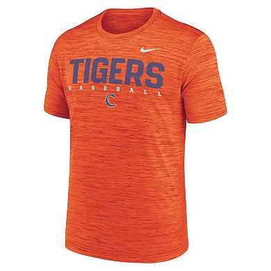 Men's Nike Orange Clemson Tigers Dugout Velocity Dri-FIT T-Shirt