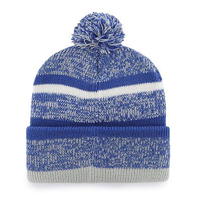 Men's '47 Royal Indianapolis Colts Northward Cuffed Knit Hat with Pom