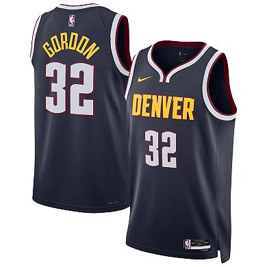 Unisex Nike Aaron Gordon Navy Denver Nuggets Swingman Jersey - Icon Edition
