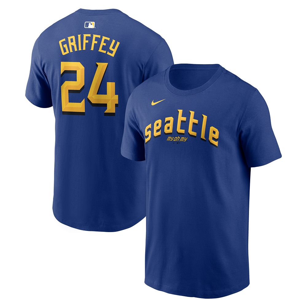 Ken Griffey Jr. Seattle Mariners Tシャツ Men's Nike Ken Griffey Jr. Royal Seattle Mariners City Connect