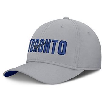 Men's Nike Gray Toronto Blue Jays Primetime Rise Dri-FIT Flex Hat