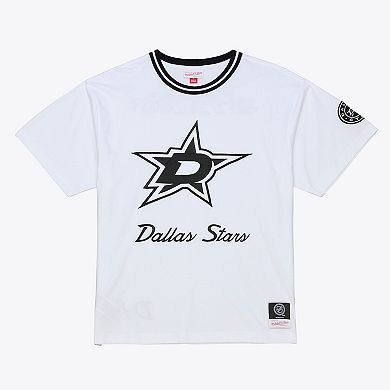 Men's Mitchell & Ness White Dallas Stars Arctic T-Shirt