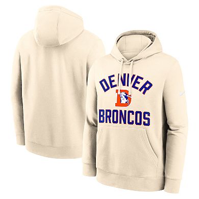 Men's Nike Natural Denver Broncos Club Hoodie