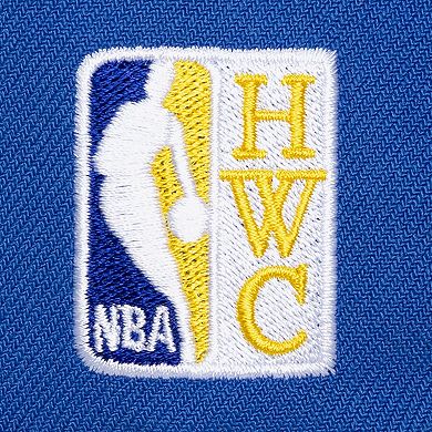 Men's Mitchell & Ness White Golden State Warriors Legendary Home Pro Pinch Snapback Hat