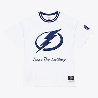 Men's Mitchell & Ness White Tampa Bay Lightning Arctic T-Shirt