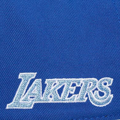 Men's Mitchell & Ness Blue Los Angeles Lakers Legendary Home Pro Pinch Snapback Hat