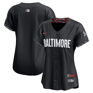 Women's Nike Black Baltimore Orioles City Connect Limited Jersey
