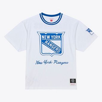 Men's Mitchell & Ness White New York Rangers Arctic T-Shirt