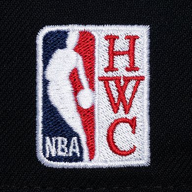Men's Mitchell & Ness Black Houston Rockets Legendary Home Pro Pinch Snapback Hat