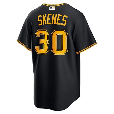 Men's Nike Paul Skenes Black Pittsburgh Pirates Alternate 2 Replica Jersey