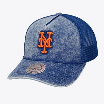 Unisex Mitchell & Ness Royal New York Mets Gameday Adjustable Trucker Hat