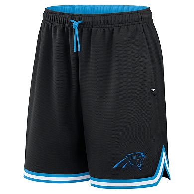Men's Fanatics Black Carolina Panthers Fearless Drive Shorts