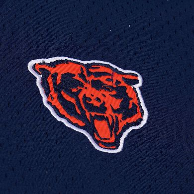 Men's Mitchell & Ness Navy Chicago Bears Head Coach Mesh Full-Button Fashion Jersey