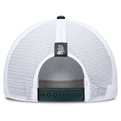 Unisex Nike Gray Michigan State Spartans 2026 Basketball Refresh 5-Panel Rise Trucker Hat