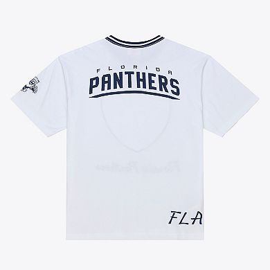 Men's Mitchell & Ness White Florida Panthers Arctic T-Shirt