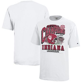 Youth Champion White Indiana Hoosiers College Football Playoff 2025 National Champions Field Goal T-Shirt