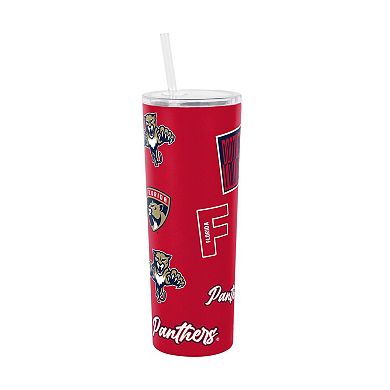 Logo Brands Florida Panthers 30oz Dreamweave Straw Tumbler