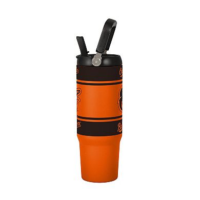 Logo Brands Baltimore Orioles 30oz. Colorblock 2.0 Top Handle Tumbler