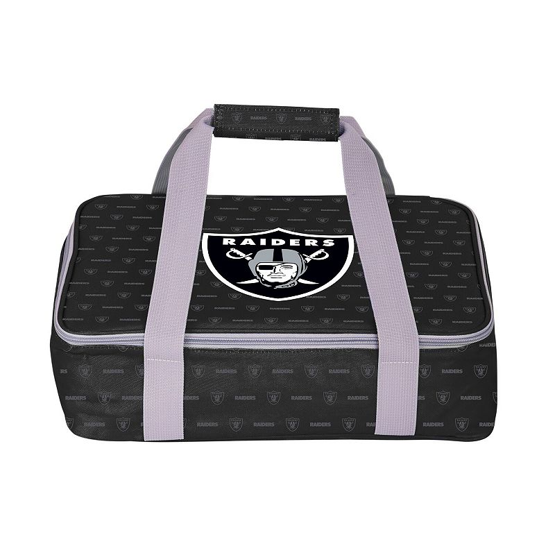 Logo Brands Las Vegas Raiders Casserole Caddy Bag, Lvr Black
