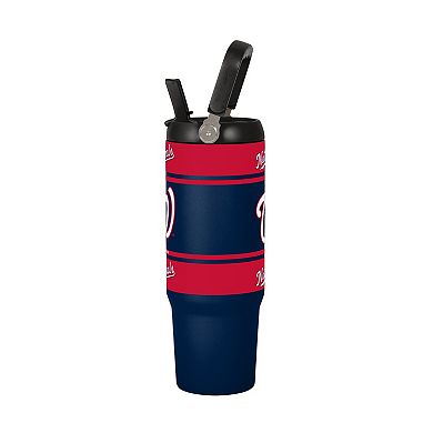 Logo Brands Washington Nationals 30oz. Colorblock 2.0 Top Handle Tumbler