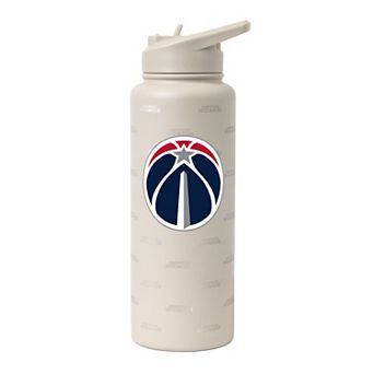 Logo Brands Washington Wizards 34oz. Sand Ghost Quencher Bottle