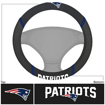 Logo Brands New England Patriots Steering Wheel Cover