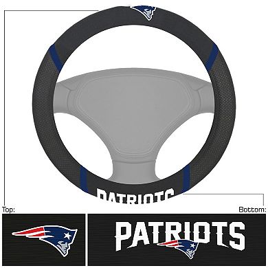 Logo Brands New England Patriots Steering Wheel Cover