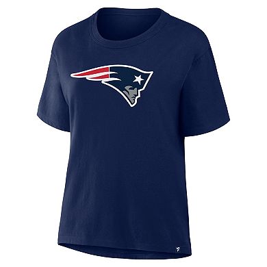 Women's Fanatics Navy New England Patriots Essential Legacy T-Shirt