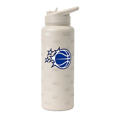 Logo Brands Orlando Magic 34oz. Sand Ghost Quencher Bottle