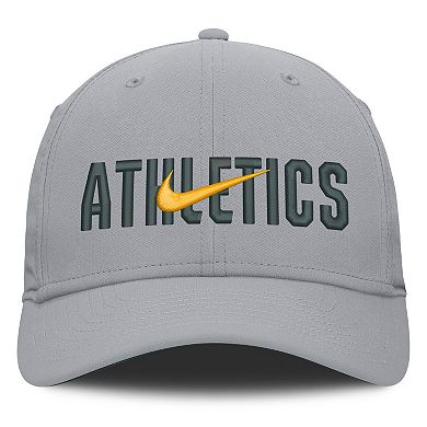Men's Nike Gray Athletics Primetime Dri-FIT Rise Bozz Flex Hat