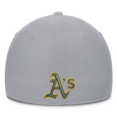 Men's Nike Gray Athletics Primetime Dri-FIT Rise Bozz Flex Hat