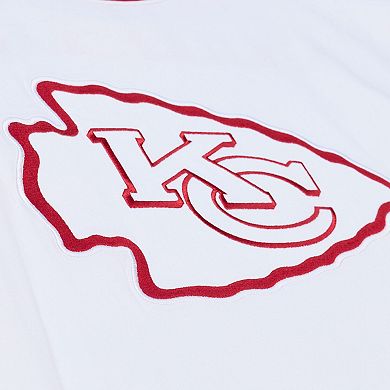 Men's Mitchell & Ness White Kansas City Chiefs Arctic T-Shirt