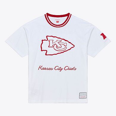 Men's Mitchell & Ness White Kansas City Chiefs Arctic T-Shirt