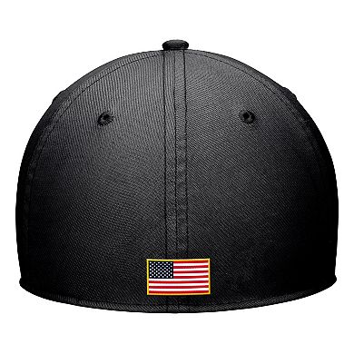 Men's Nike Black Vanderbilt Commodores Swoosh Dri-FIT Flex Hat