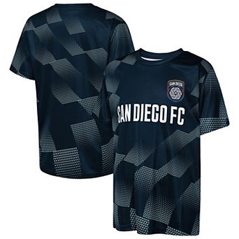 Youth Outerstuff Navy San Diego FC Sheer Thrill T-Shirt