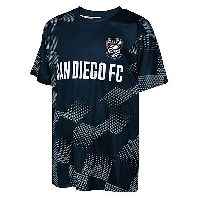 Youth Outerstuff Navy San Diego FC Sheer Thrill T-Shirt
