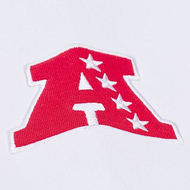 Men's Mitchell & Ness White Kansas City Chiefs Arctic Fleece Sweatshirt